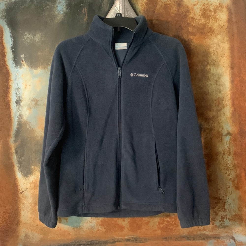 Navy blue Columbia zip up